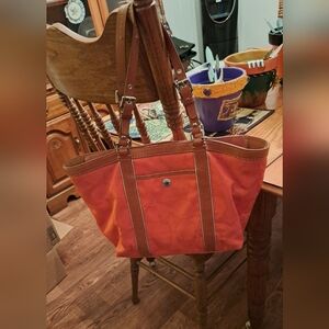 Orange Coach A0920-F13580 handbag